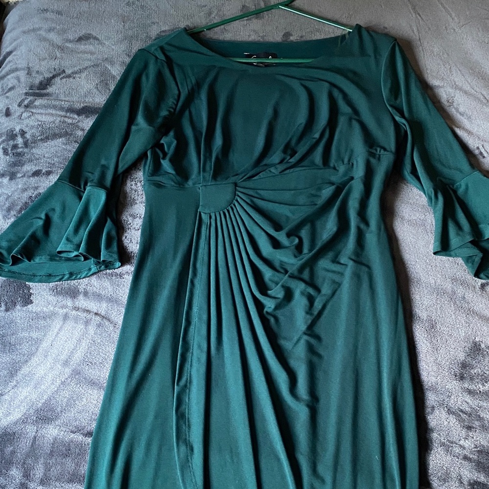 Elegant Green Women's Dress